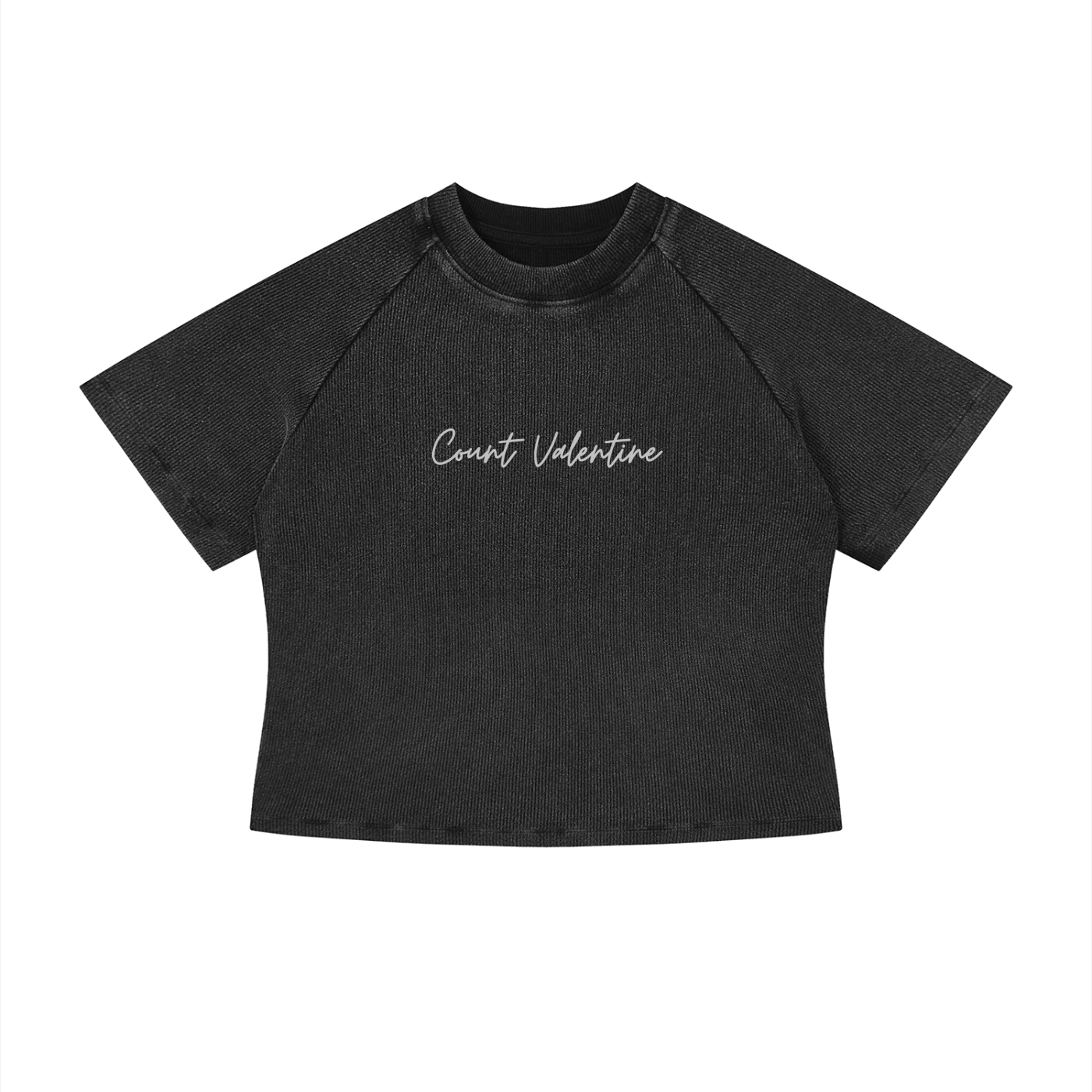 Women's Mineral Wash Crop T-Shirt