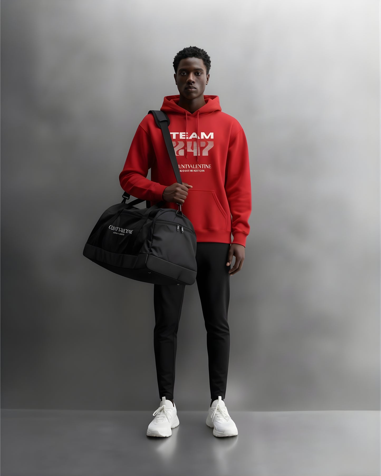 TEAM 247 RED PERFORMANCE HOODIE