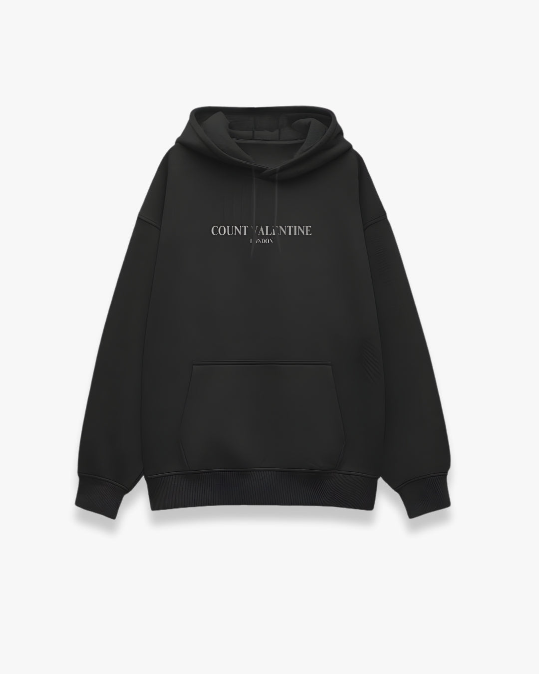 AMBITIOUS SOULS BLACK OVERSIZED HOODIE