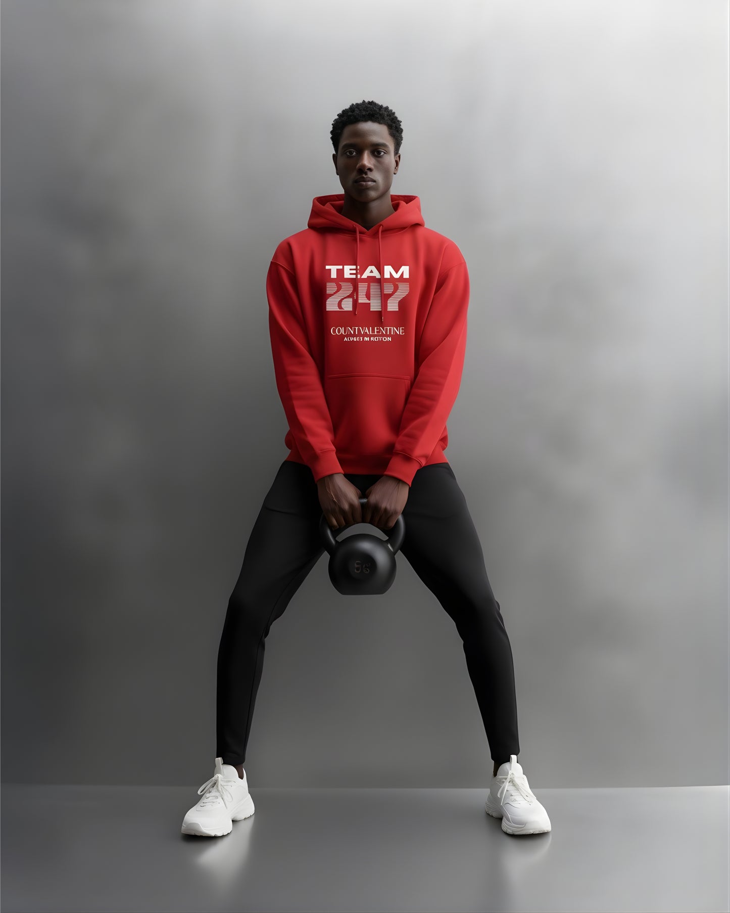 TEAM 247 RED PERFORMANCE HOODIE