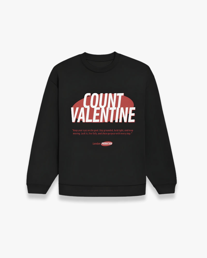 BLACK PRODUCTION OVERSIZED SWEATSHIRT