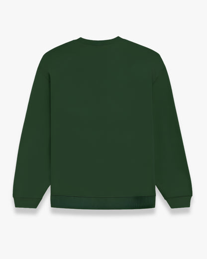 Bottle Green Unisex Oversized Sweatshirt