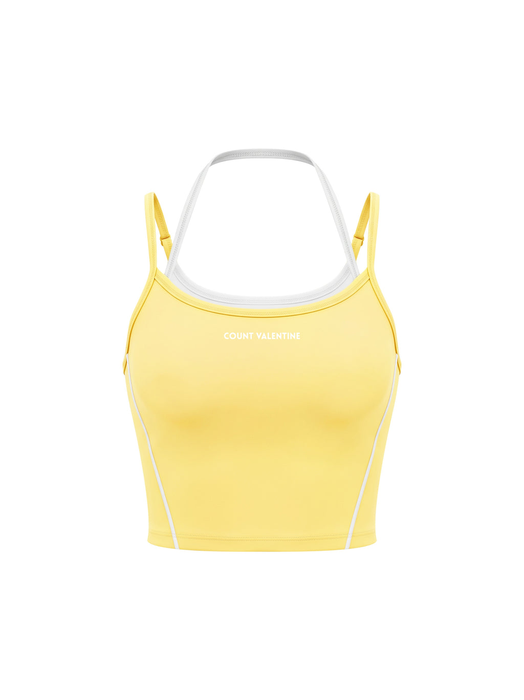Everyday Move Layered Tank - Yellow