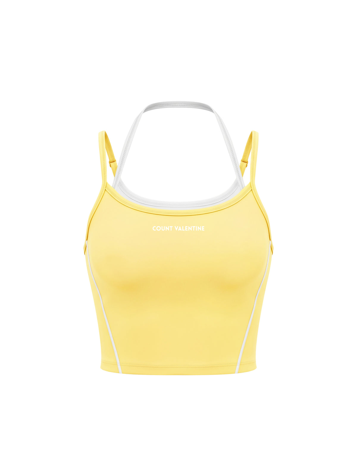Everyday Move Layered Tank - Yellow