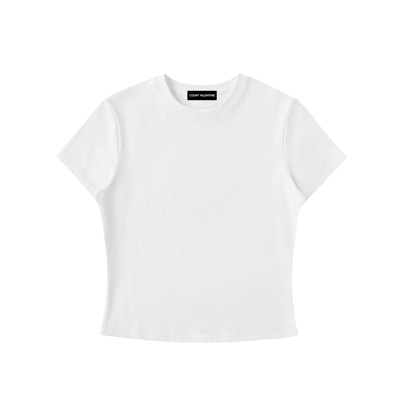 Essential Bodycon Crewneck T-Shirt