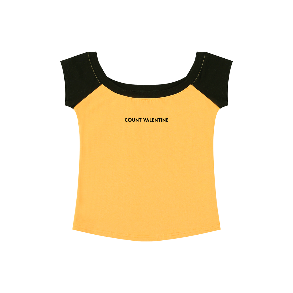 Women's Color Block Raglan Baby T-Shirt