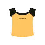 Women's Color Block Raglan Baby T-Shirt