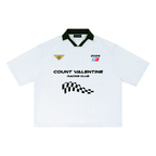 Unisex Striped Boxy Soccer Jersey