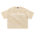 See-through Boxy Net T-Shirt