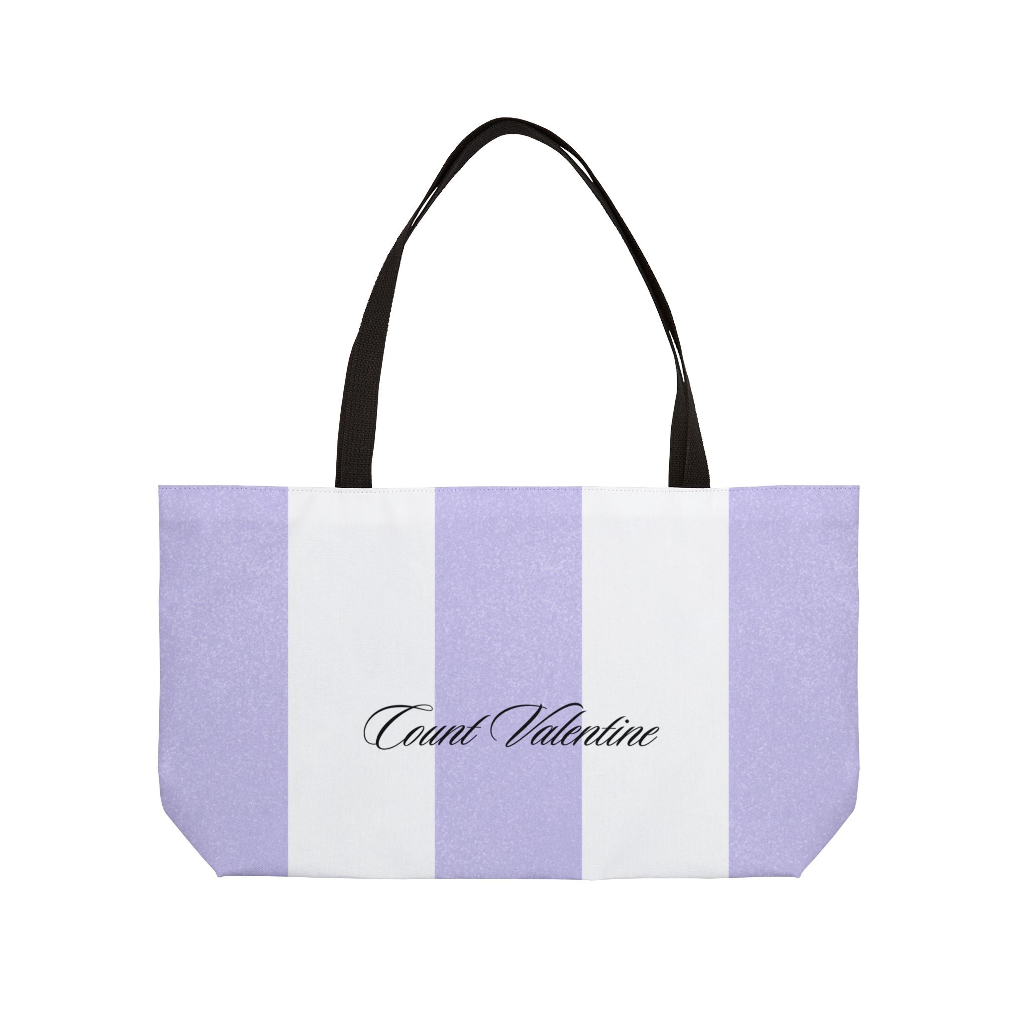 Striped Weekender Tote Bag