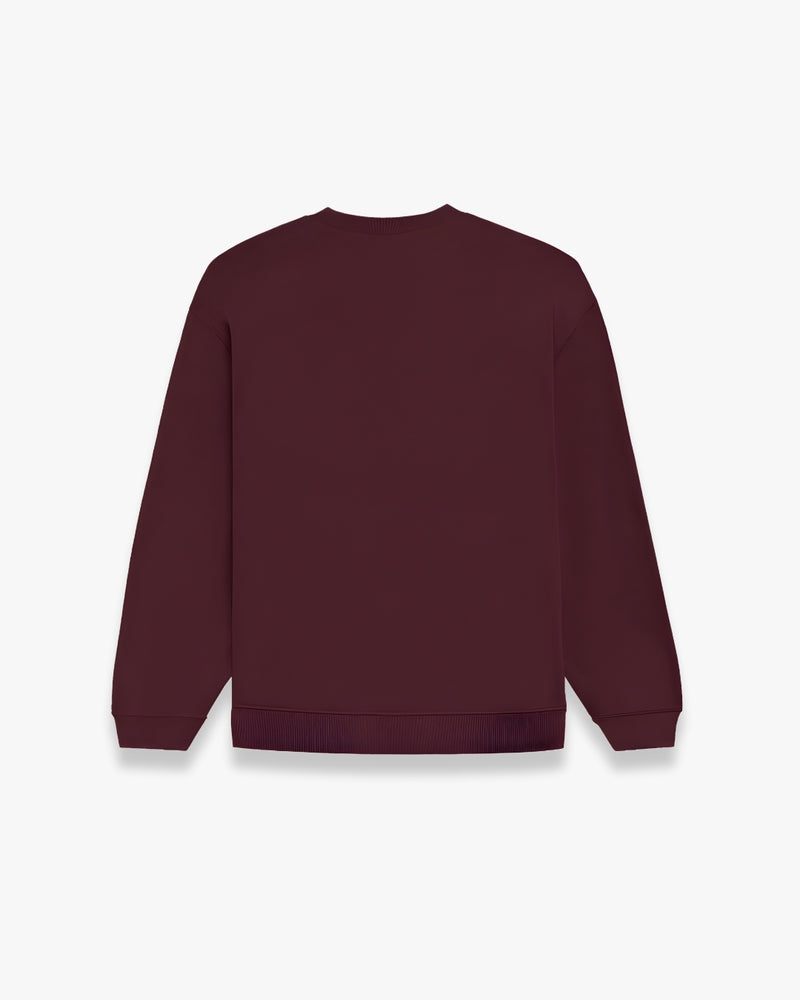 MAROON OVERSIZED SWEATSHIRT
