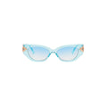 Aqua Cat Eye Sunglasses