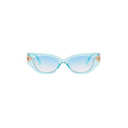 Aqua Cat Eye Sunglasses