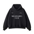 Frayed Enzyme Washed Fleece Hoodie