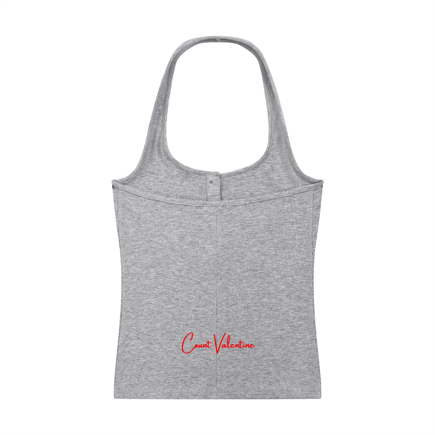 Women's Ribbed Henley Tank Top