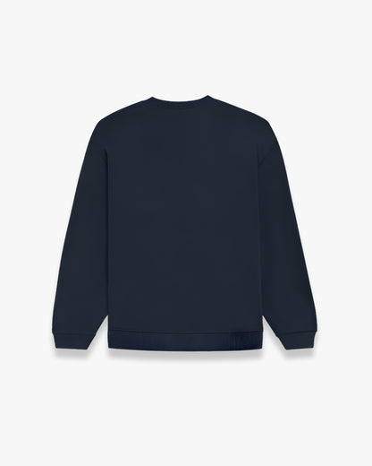 NAVY BLUE OVERSIZED SWEATSHIRT