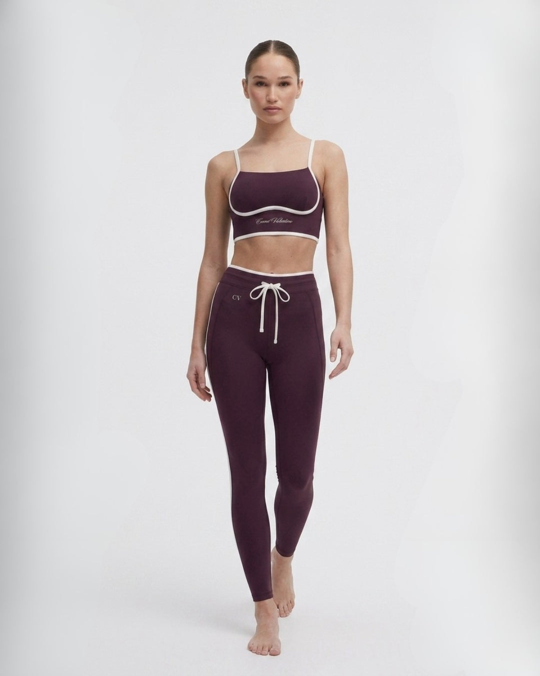 Mindful Balance Sports Bra - Deep Purple
