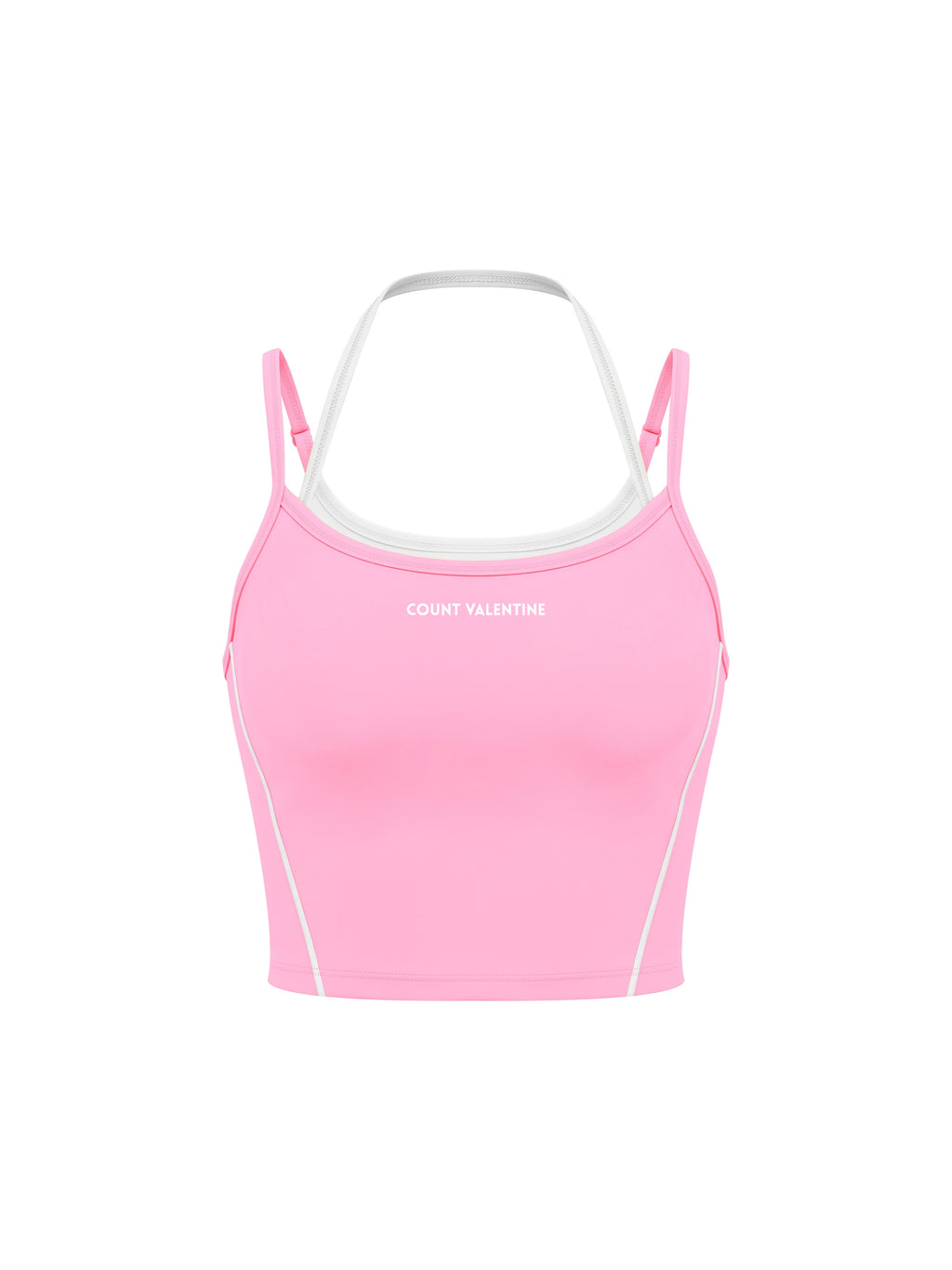 Everyday Move Layered Tank - Pink