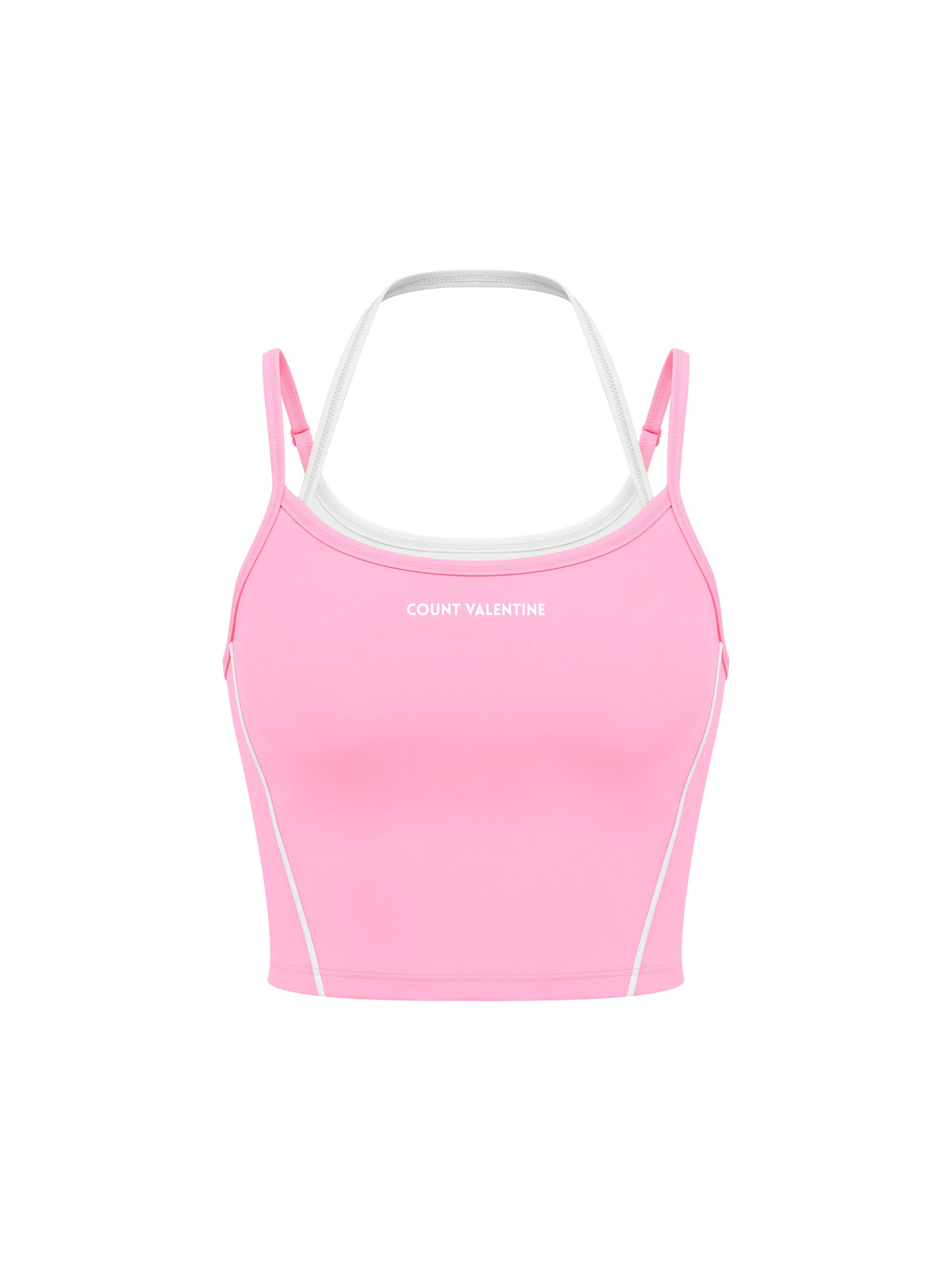 Everyday Move Layered Tank - Pink