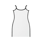 Women's Color Block Mini Dress