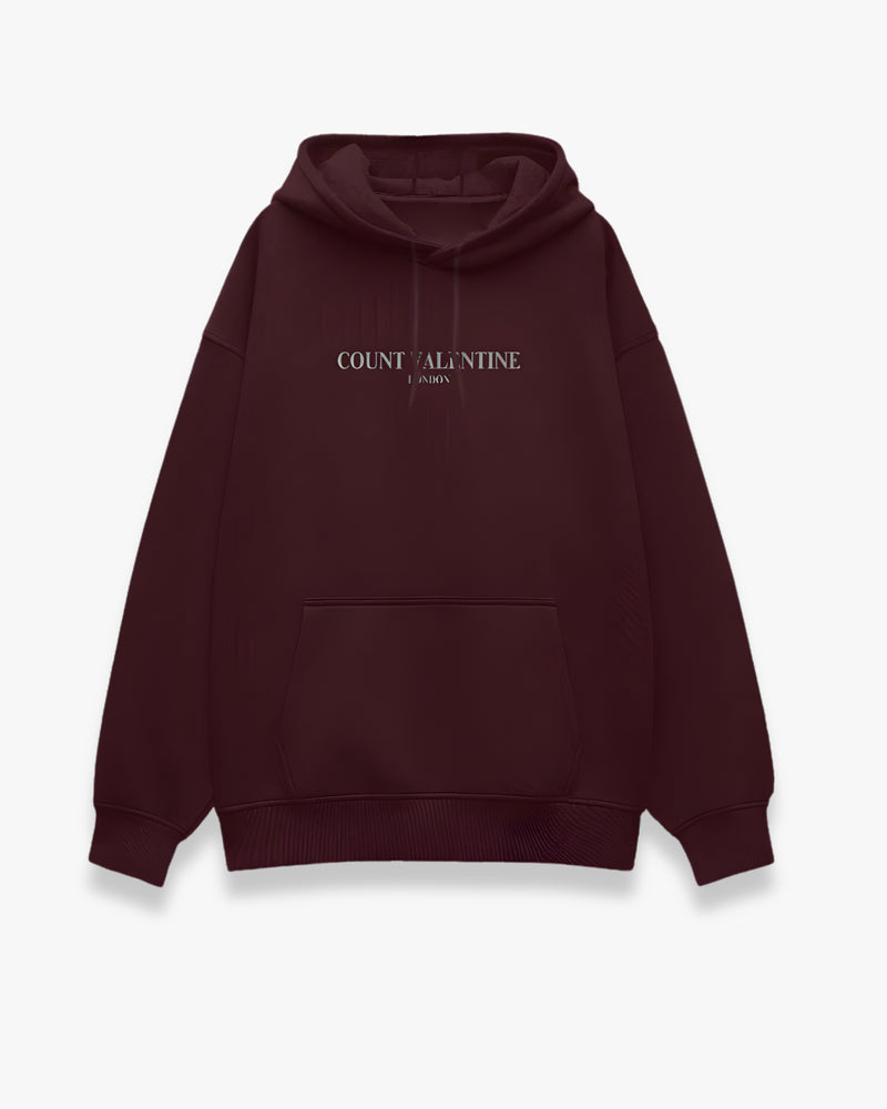 Ambitious Soul Maroon Unisex Oversized Hoodie
