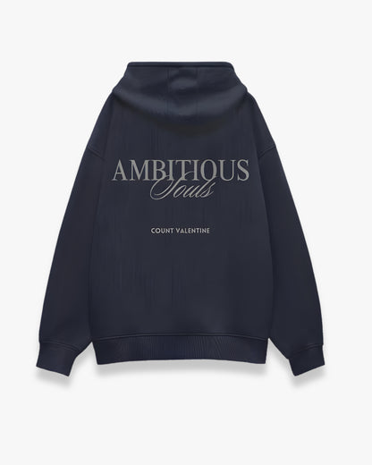 AMBITIOUS SOULS BLUE OVERSIZED HOODIE – EVERYDAY EDITION