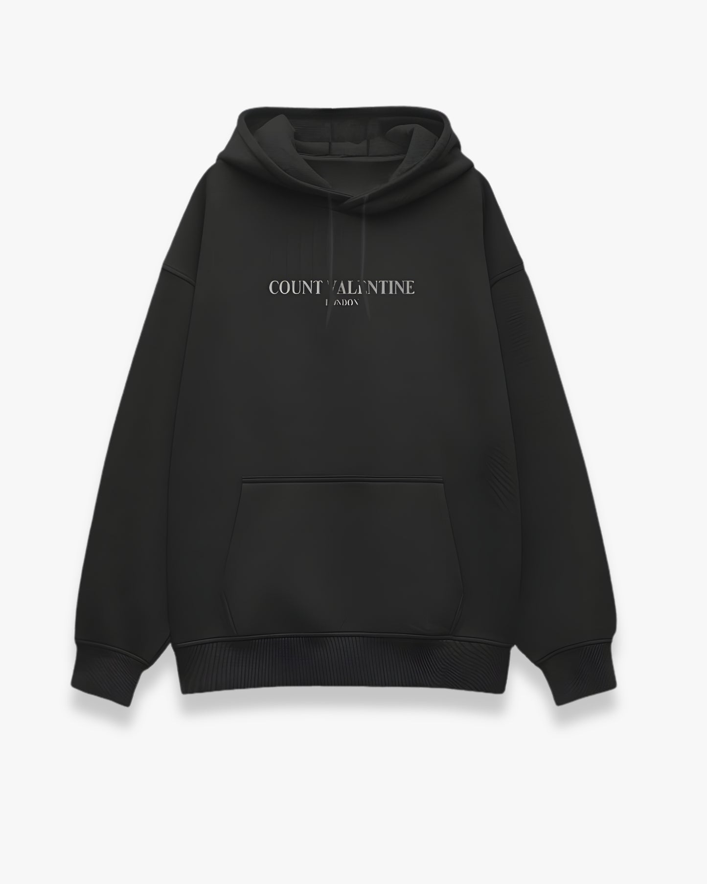 Ambitious Souls Black Unisex Oversized Hoodie