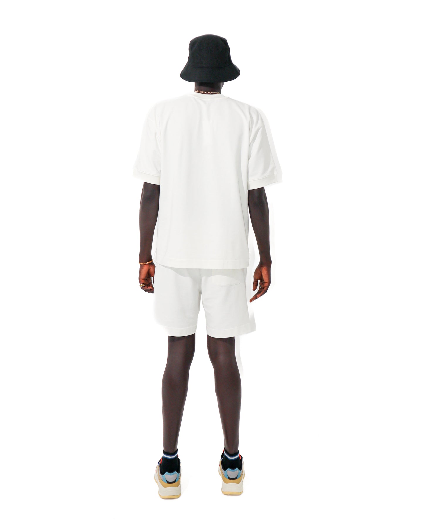 White Heavy Oversized Co-ord Set (Men)