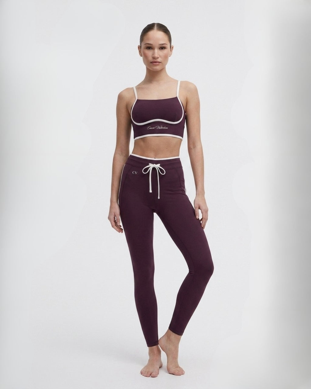 Mindful Balance Leggings - Deep Purple