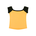 Women's Color Block Raglan Baby T-Shirt
