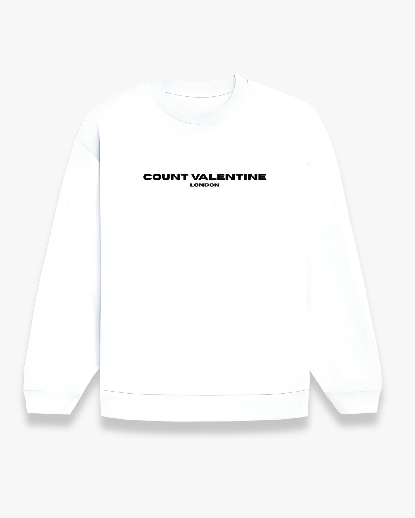 White Unisex Oversized Sweatshirt