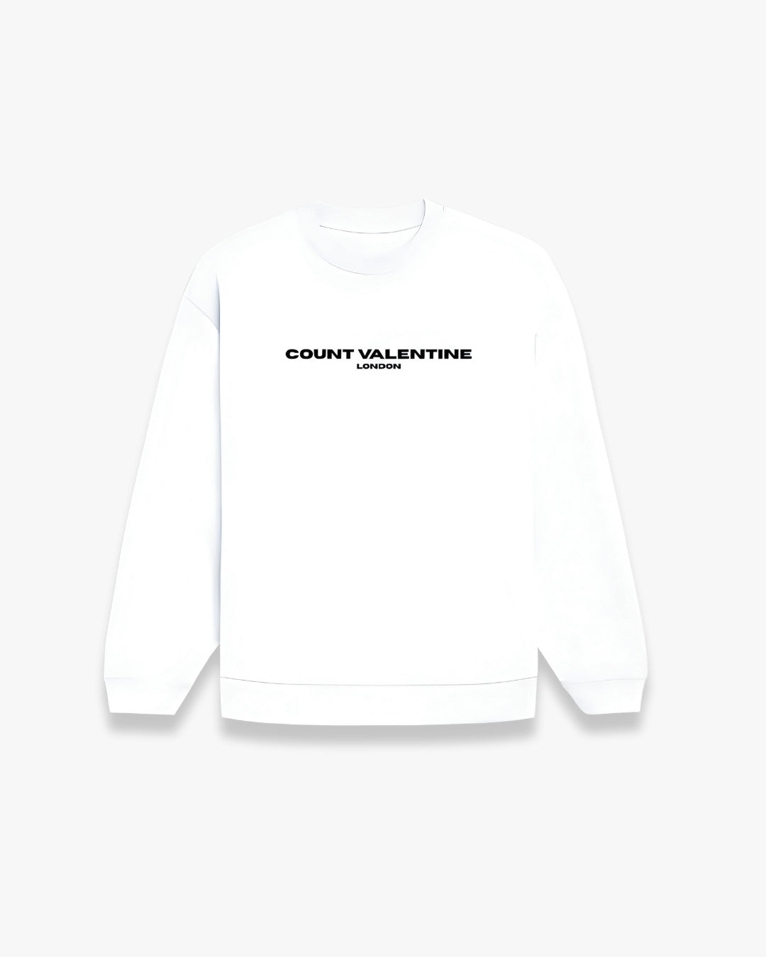 WHITE OVERSIZED SWEATSHIRT