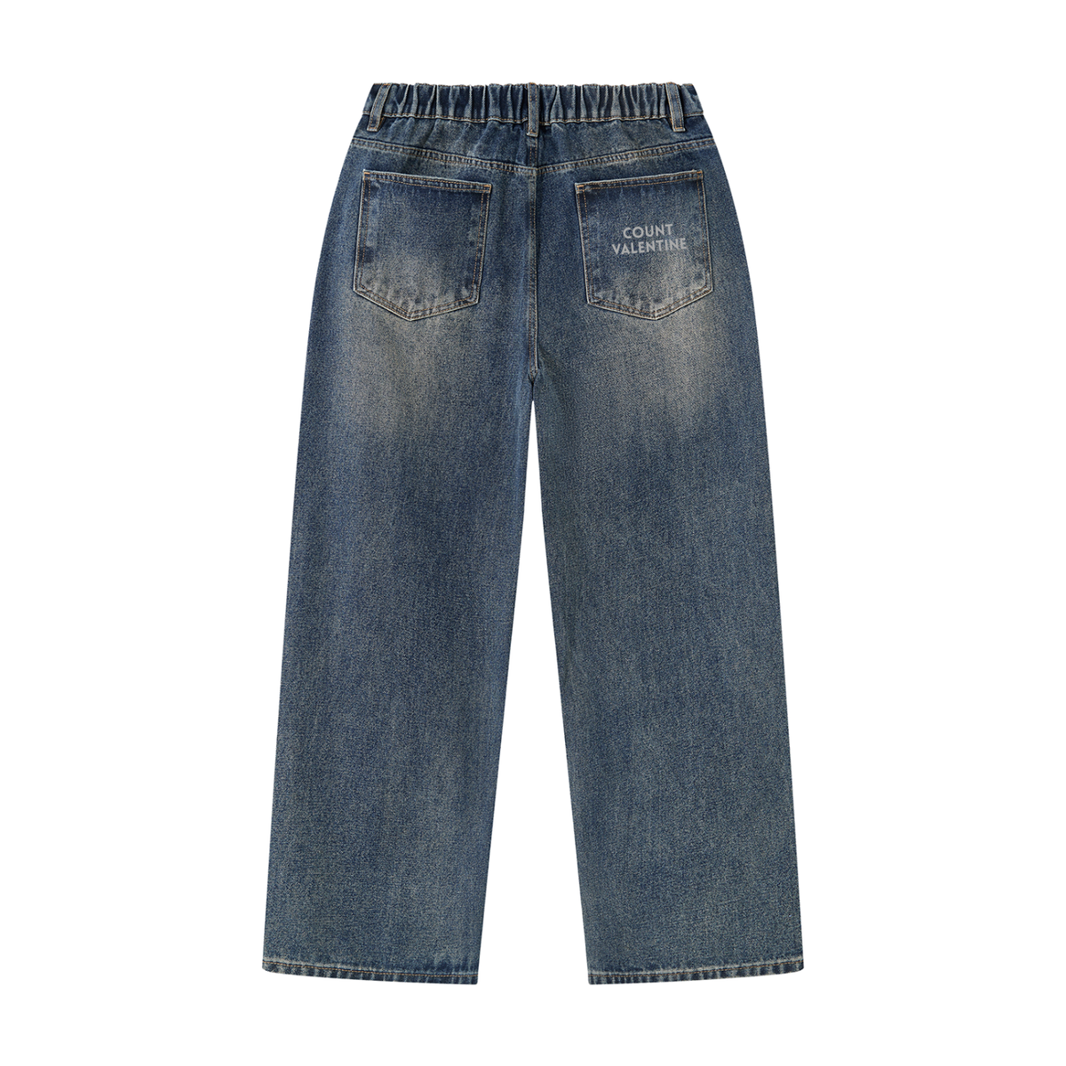 Men's Vintage Wash Denim Jeans