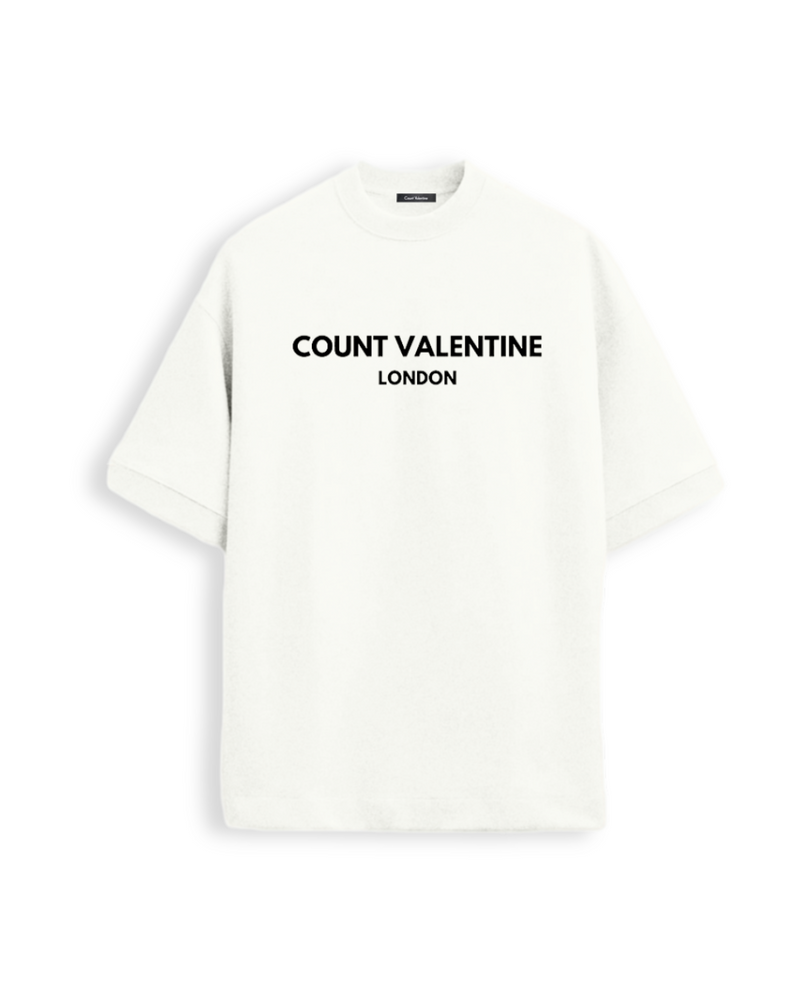 OFF WHITE OVERSIZED T-SHIRT - Count Valentine