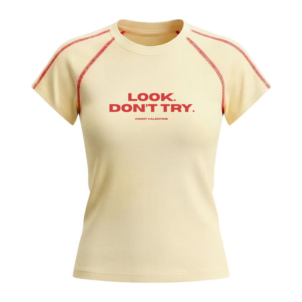 Women's Contrast Stitch Raglan T-Shirt