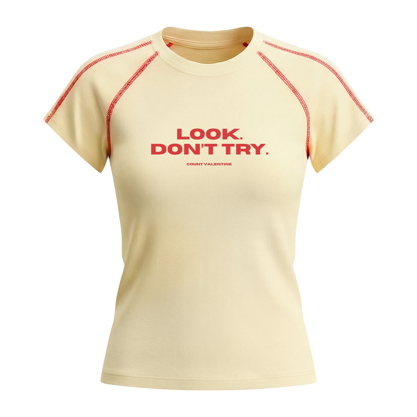 Women's Contrast Stitch Raglan T-Shirt