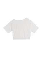 Asymmetric Shoulder Oversized Cotton T-Shirt