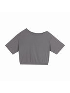 Asymmetric Shoulder Oversized Cotton T-Shirt