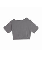 Asymmetric Shoulder Oversized Cotton T-Shirt