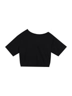 Asymmetric Shoulder Oversized Cotton T-Shirt