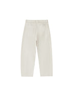 Belted Barrel-leg Chino Pants