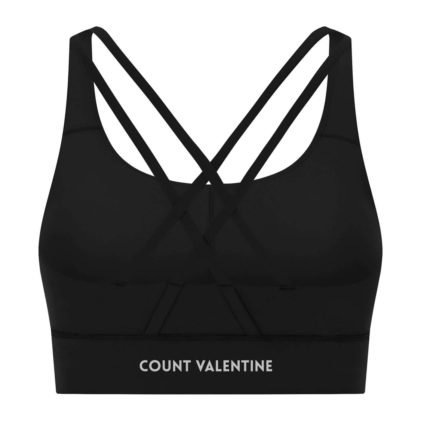 Strappy Criss-Cross Sports Bra