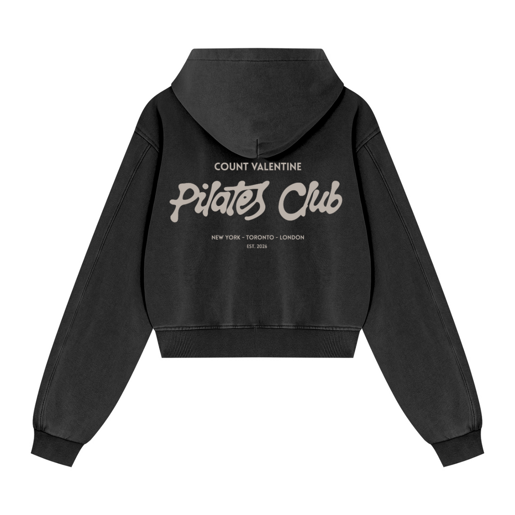 Women's Mineral Wash Full Zip Hoodie