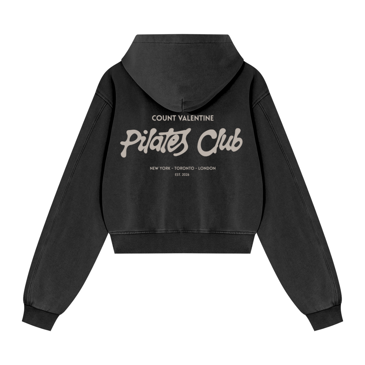 Women's Mineral Wash Full Zip Hoodie