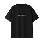 Just Kiss Me Black Tee