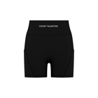 Women's High-Waisted Pocket Biker Shorts