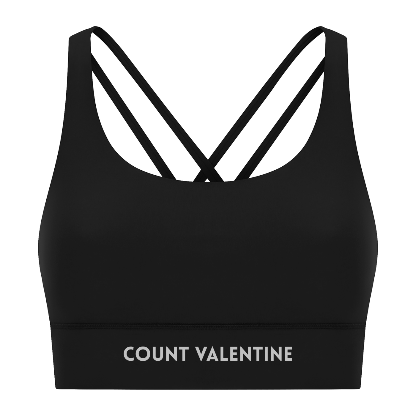 Strappy Criss-Cross Sports Bra