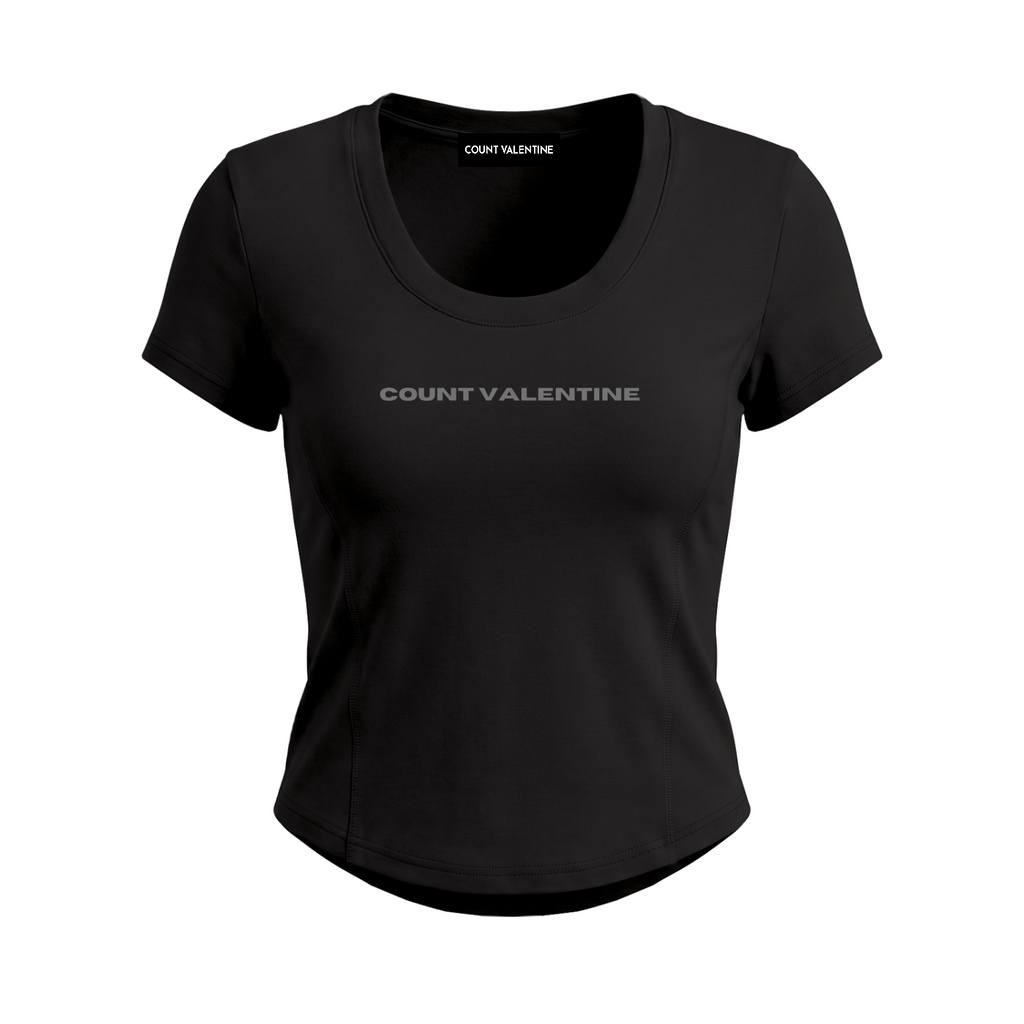 Women's Paneled Crop T-Shirt