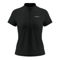 Everyday Move Zip Top - Black, photo 1 | women's quarter-zip training top by Count Valentine