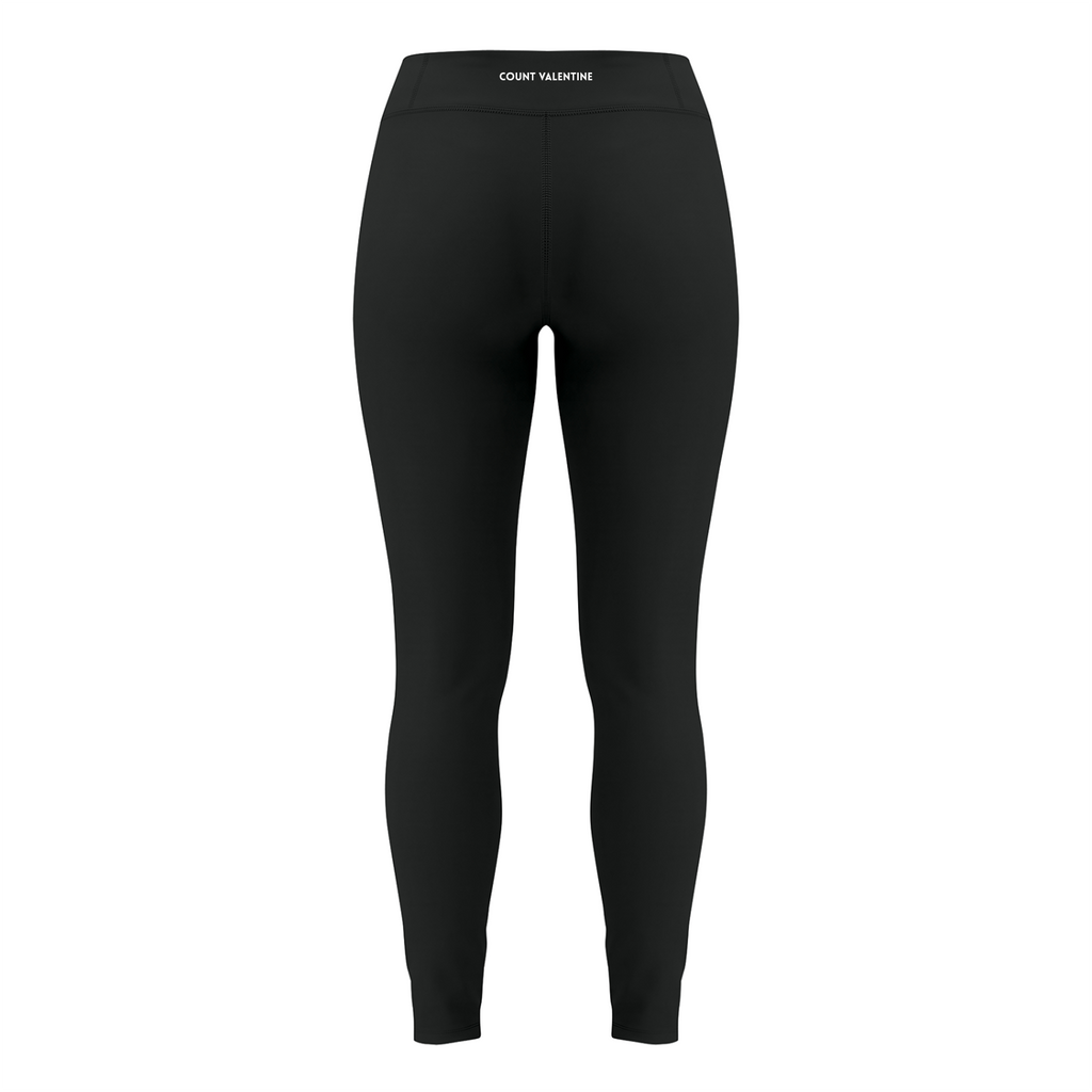 Everyday Move Tapered Leggings - Black, photo 2 | women's yoga leggings by Count Valentine